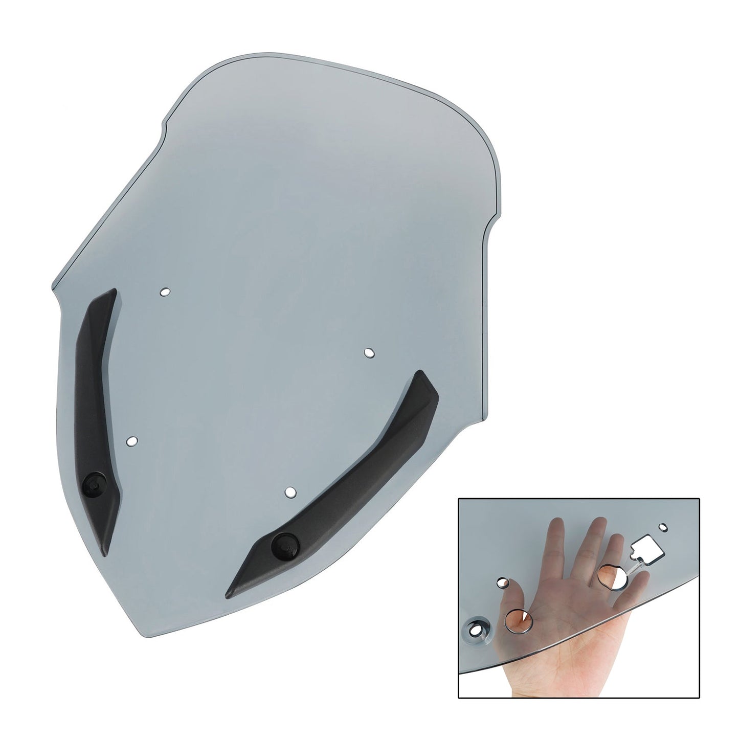 Parabrezza per parabrezza moto ABS YAMAHA NMAX 155 2021-2023