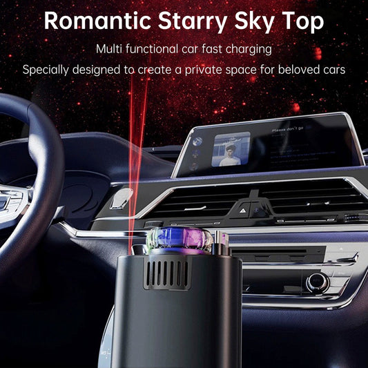 Caricabatterie per auto super veloce da 120 W con cavo retrattile Caricabatterie intelligente per deodoranti per ambienti