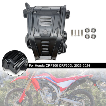 Piastra paramotore Honda CRF300 CRF300L 2023-2024 Protezione motore in plastica crepata
