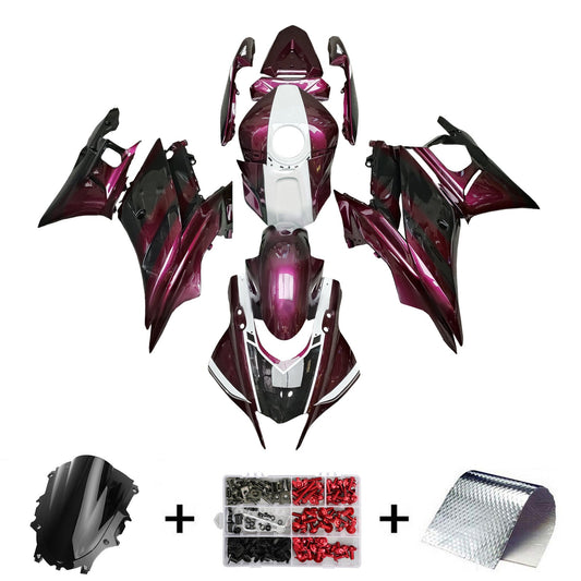 Kit carenatura iniezione in plastica ABS adatto per Yamaha YZF R3 R25 2022-2024
