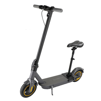 Scooter elettrico massimo da 10 "con sedile da 500w 10 AH Batteria a lungo raggio 60 km di pendolarismo