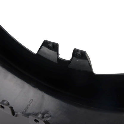 Parafango anteriore in ABS per Touring Electra Glide Road King 1989-2013 Nero