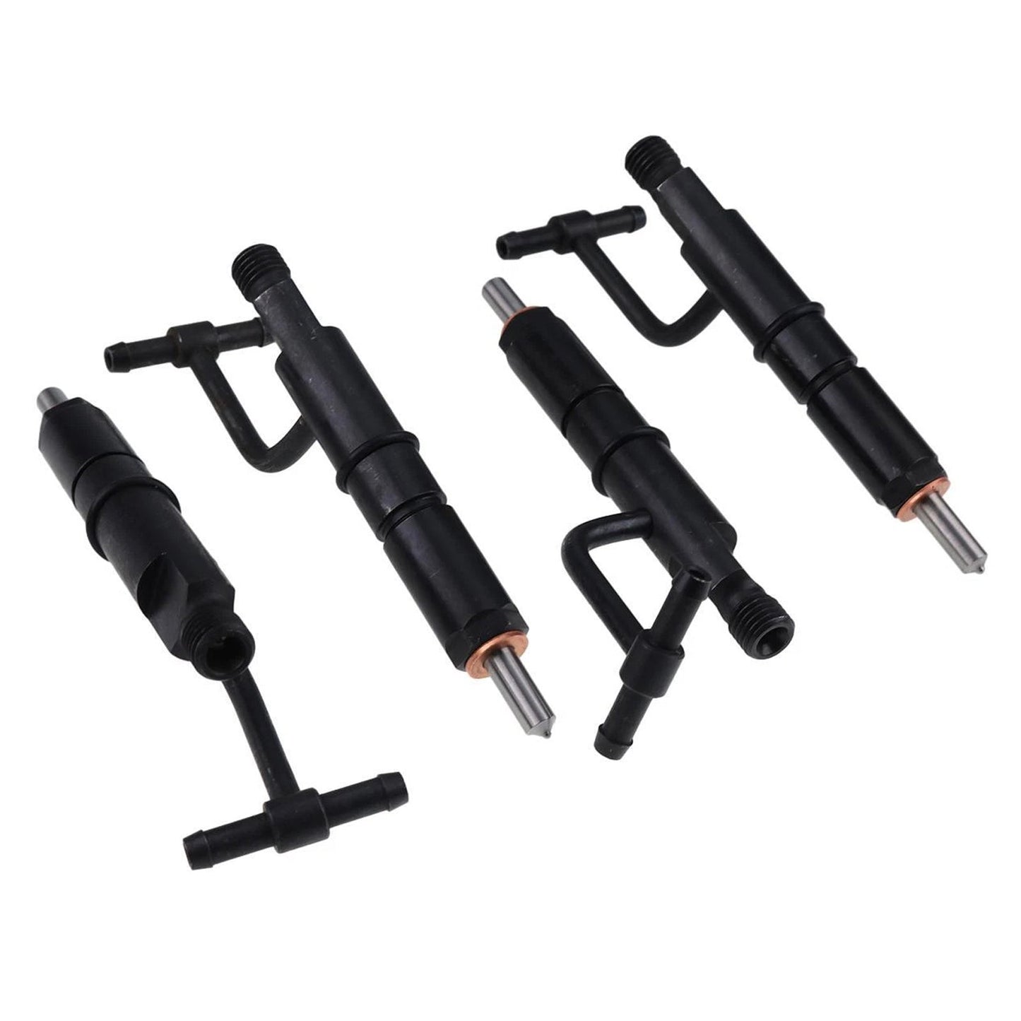 4 pezzi iniettori di carburante per Mustang Bobcat 843 853 960 2060 Isuzu 4JB1 6646906