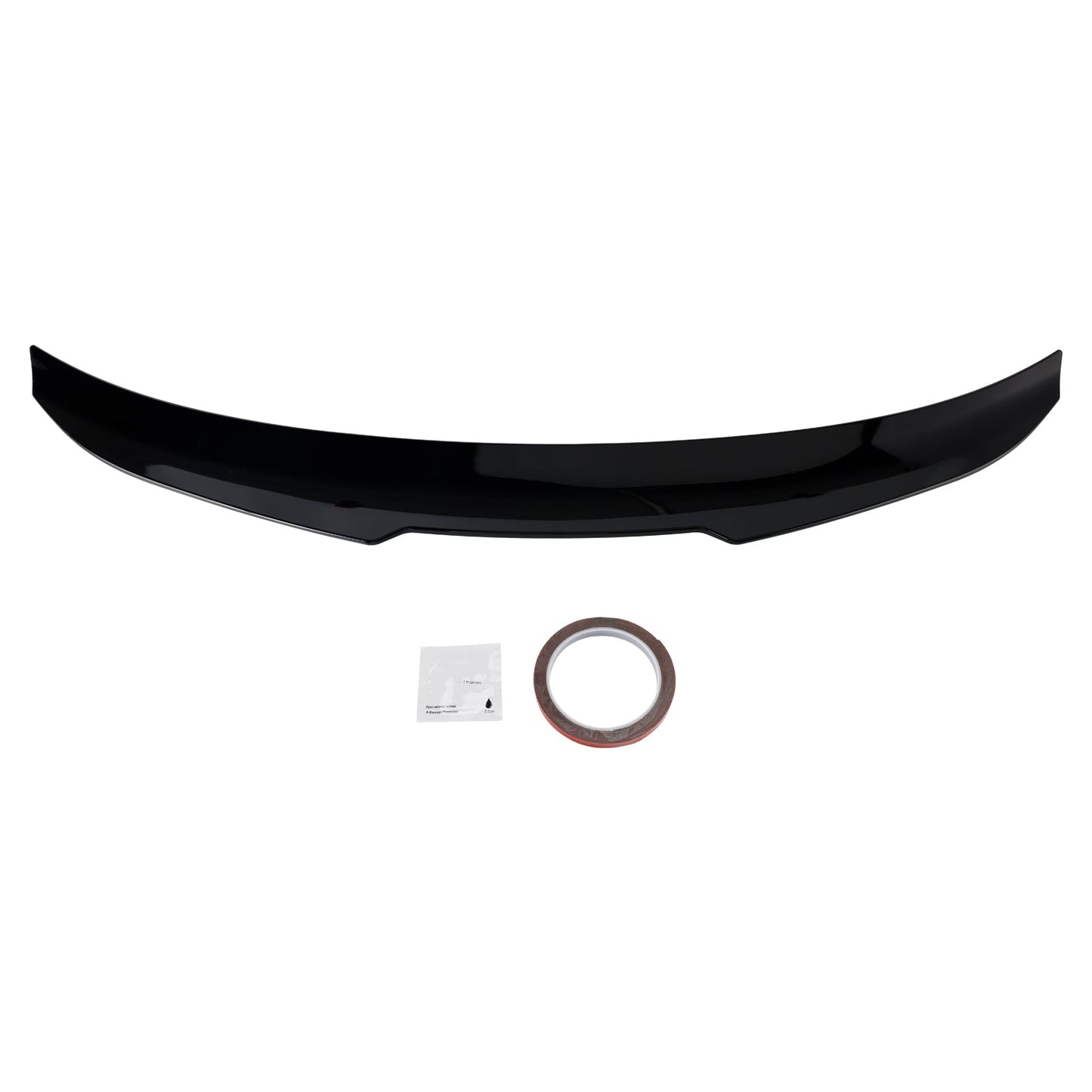 Spoiler posteriore nero lucido per BMW Serie 3 E92 06-13 Coupé PSM Style