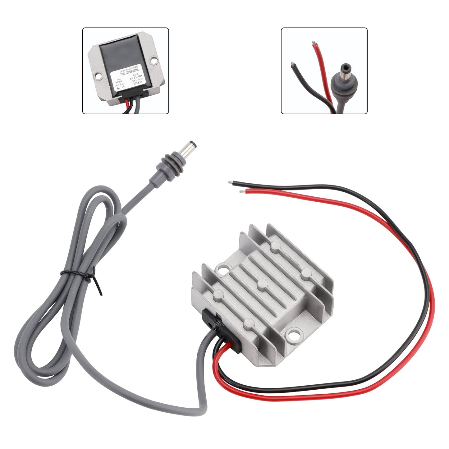 Mini convertitore di potenza step-up con cavo di alimentazione CC da 12 V/24 V a 30 V 3,5 A 105 W