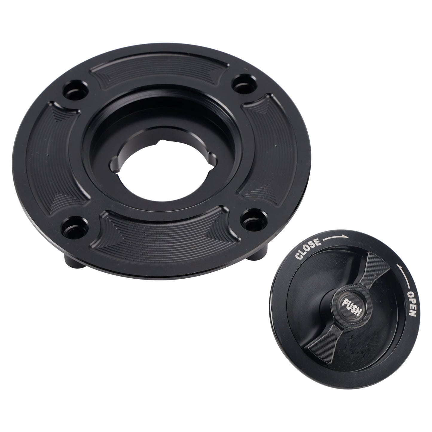 Tappo serbatoio carburante a sgancio rapido per Suzuki GSF 600 1200 Bandit SV 650 2000-2004