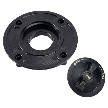 Tappo serbatoio carburante a sgancio rapido per Suzuki GSF 600 1200 Bandit SV 650 2000-2004