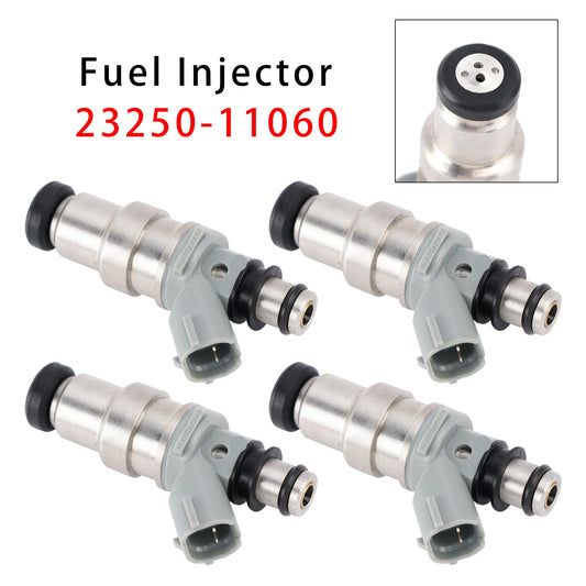 4 pezzi iniettori di carburante per Toyota Starlet EP82 EP91 4EFTE 23250-11060