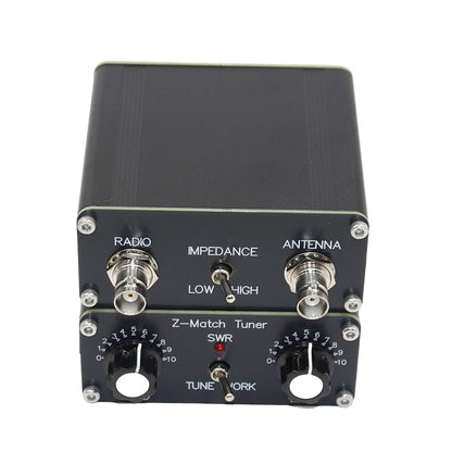 Sintonizzatore manuale per antenna QRP Z-match 5W 3-28 MHz Z-Match Sintonizzatore manuale per antenna QRP Ham