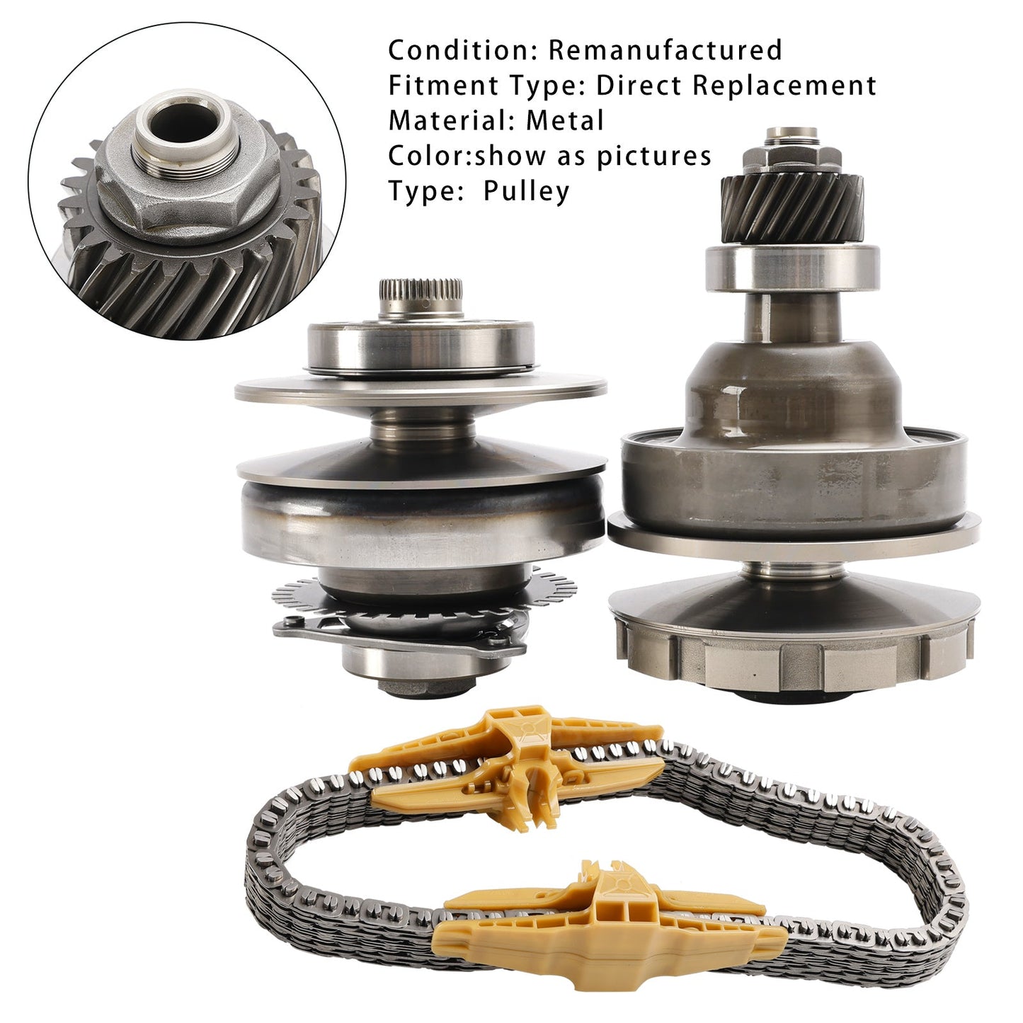 Puleggia di trasmissione automatica CVT JF018 JF018E con catena a cinghia per cambio Nissan