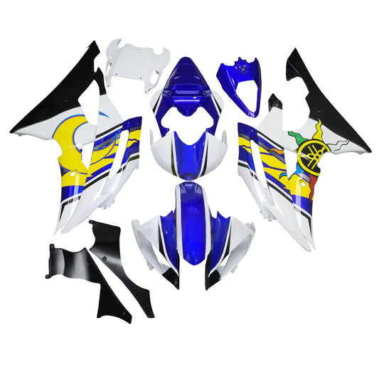 Kit carenatura iniezione plastica ABS per Yamaha YZFR6 YZF-R6 2008-2016