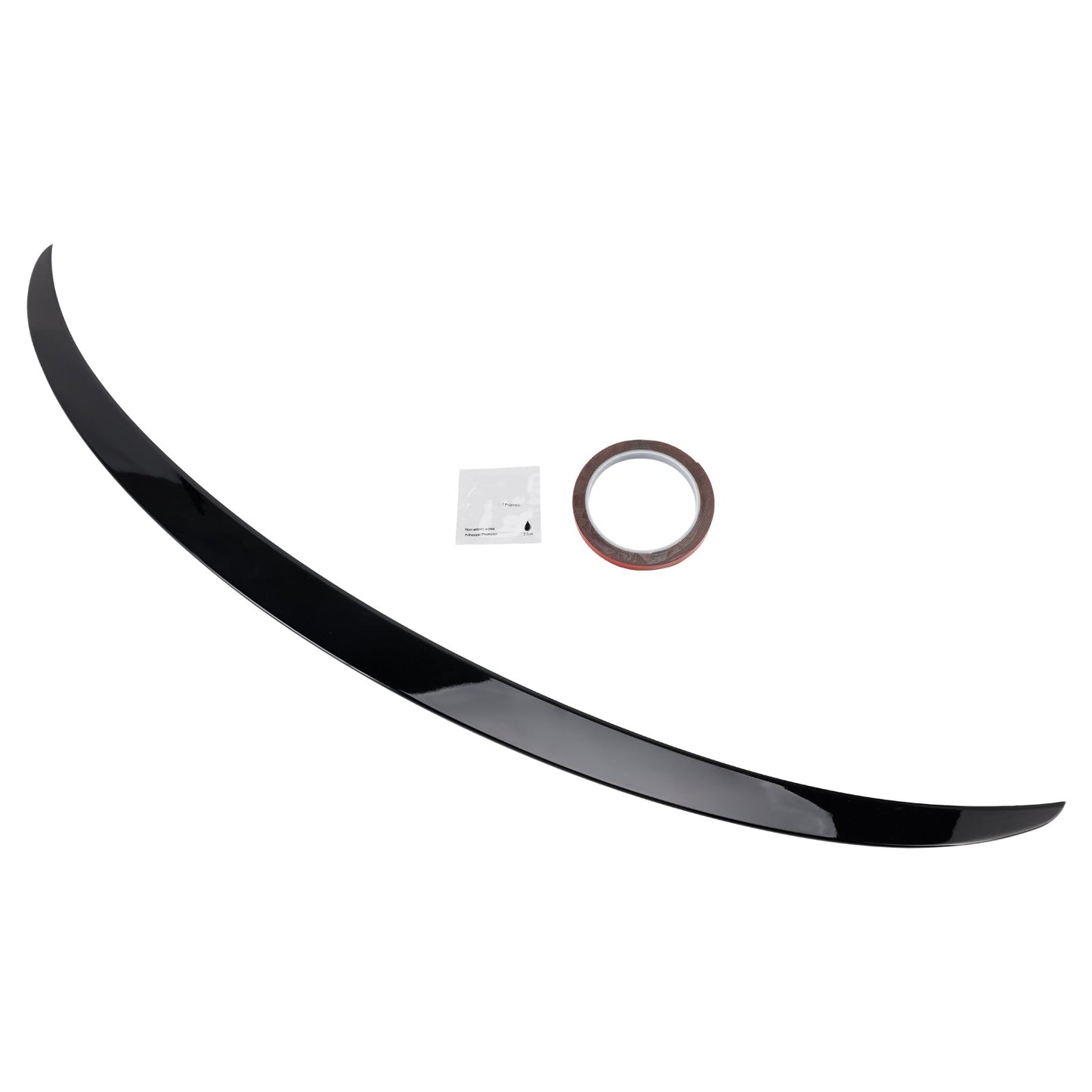 Spoiler posteriore nero lucido per Tesla Model 3 17-23, stile originale di fabbrica