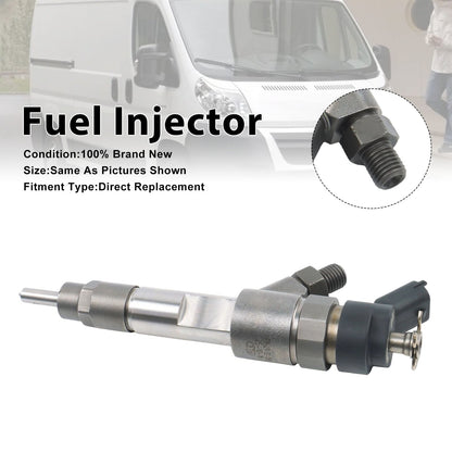 1 iniettore di carburante per Citroen, compatibile con Fiat Ducatol 2000-09, codice 0445120002