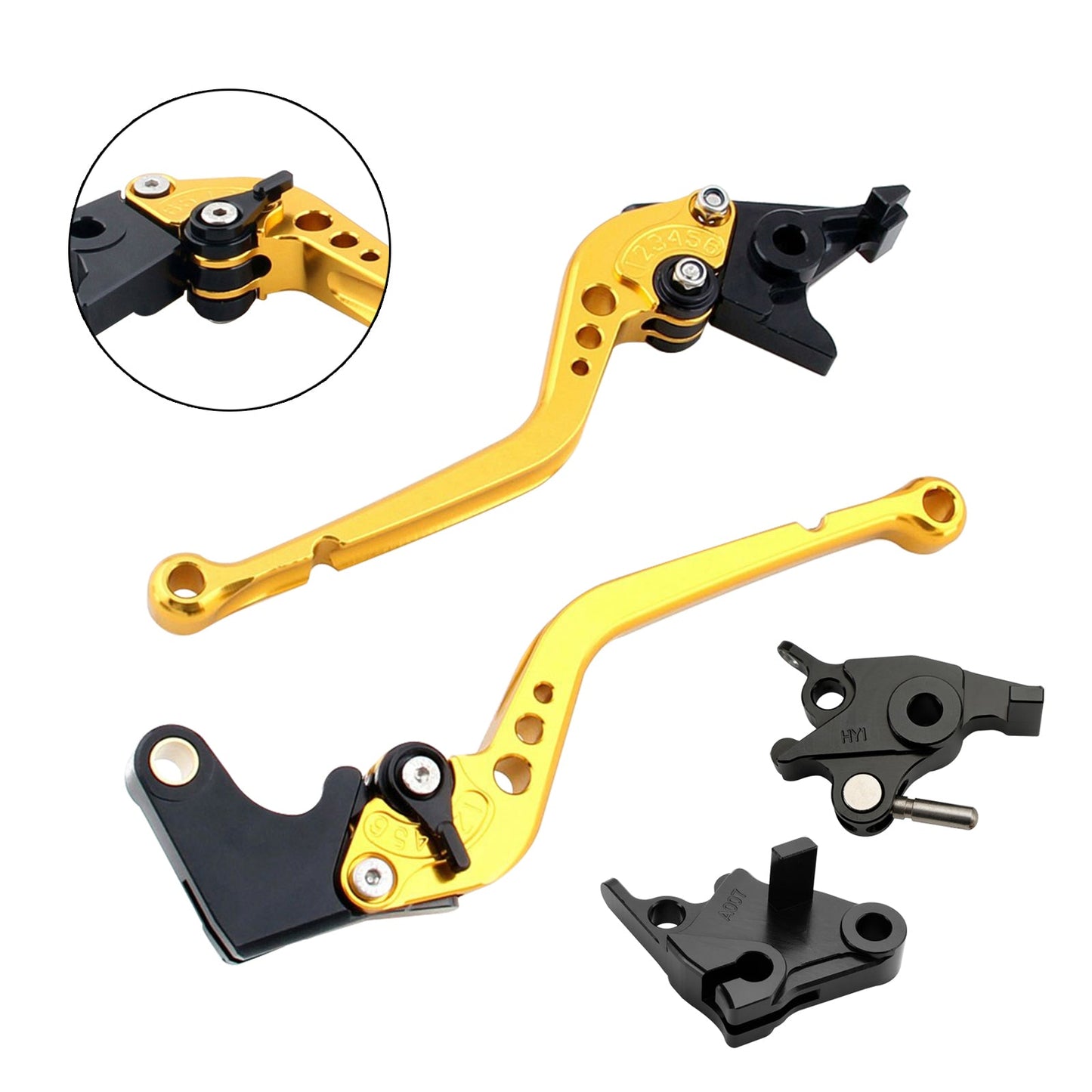 Leva frizione freno lunga adatta per CFMOTO 400NK 650NK 650MT 650GT 2020-21