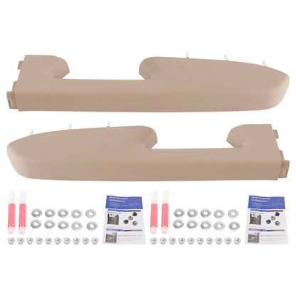 Kit di riparazione bracciolo anteriore per Chevy Silverado 1500 2500HD 3500HD 10-2014, colore beige.