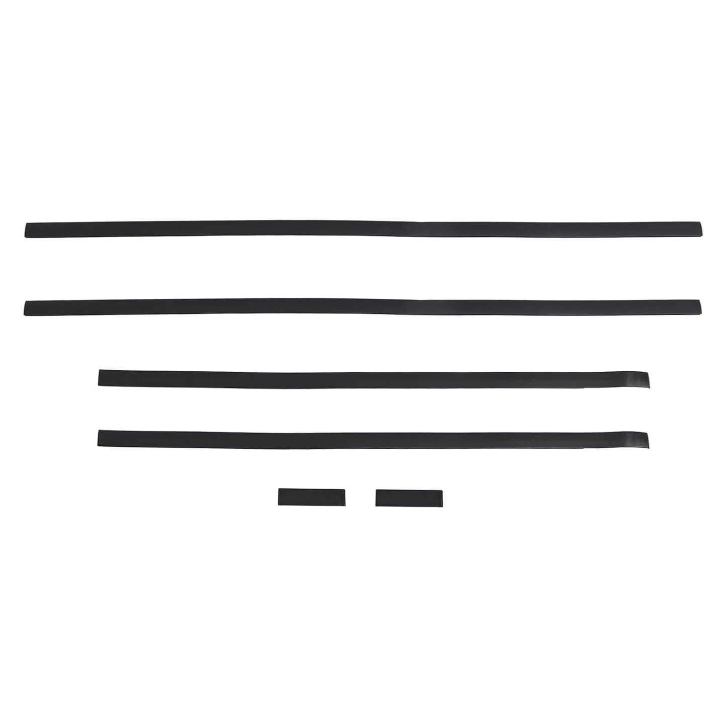 2010-2024 Toyota 4Runner 6 pezzi modanatura per gocciolatoio tetto 75552-35070 75551-35080