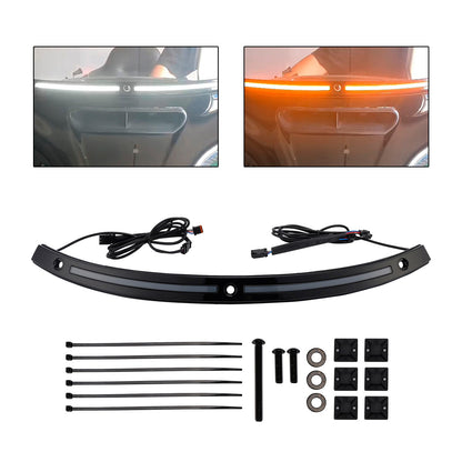 2014+ Touring Electra Glide Street Glide Ultra Limited Luce di direzione a LED Rivestimento parabrezza