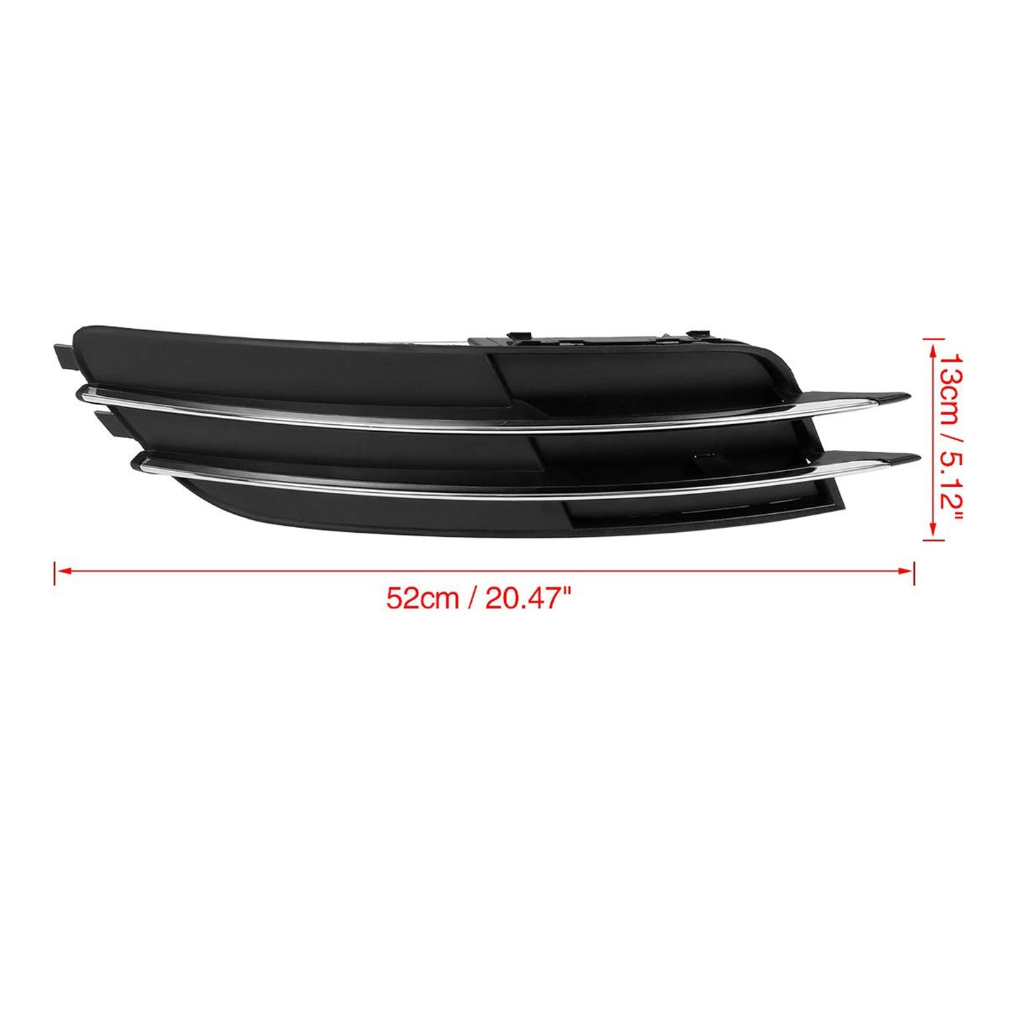 Griglia paraurti anteriore sinistro Audi A6 C7 2011-2014 griglia fendinebbia 4G0807681