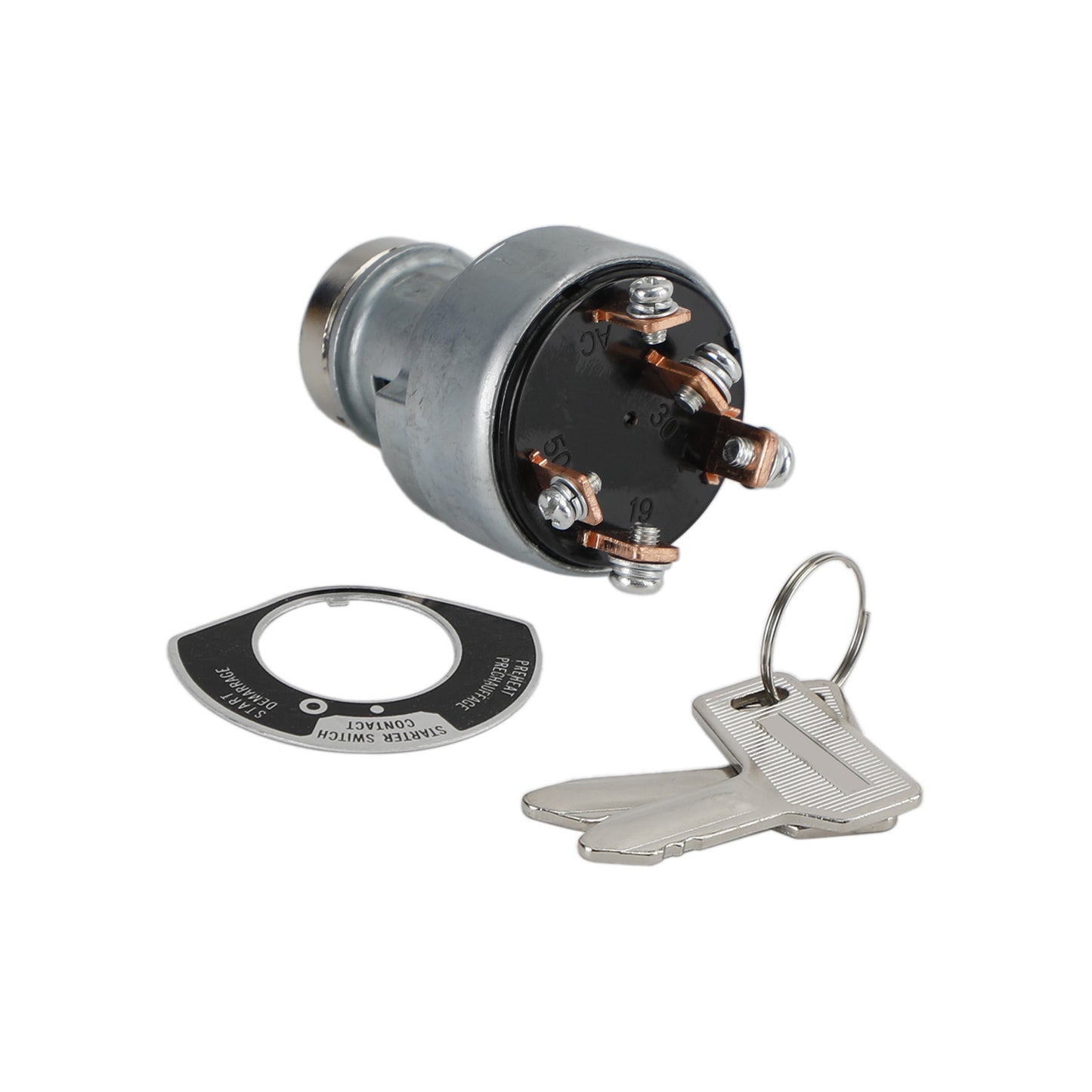 Per Escavatore Yanmar C50R C60R C80R B08-3 Interruttore Di Accensione Con Chiavi 301 933110-00200