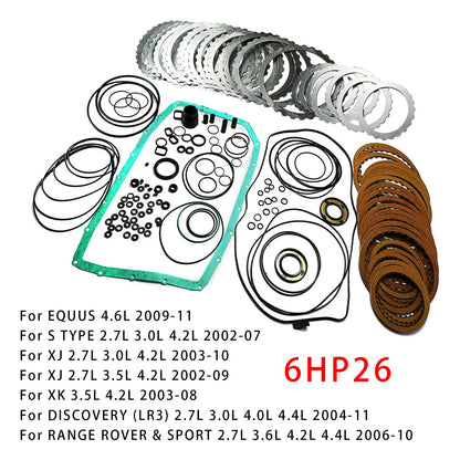 Kit di ricostruzione del cambio automatico XK 3.5L 4.2L 2003-2008, dischi frizione 6HP26