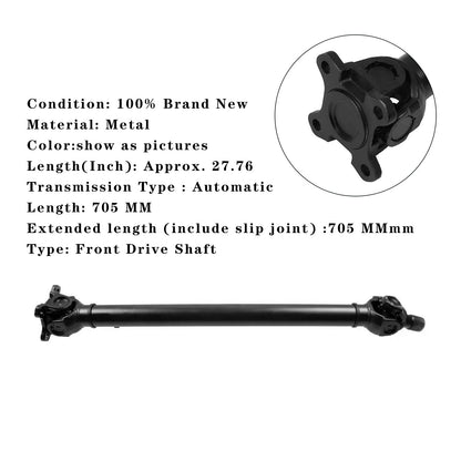 Albero anteriore BMW X5 2010 - Albero di trasmissione anteriore motore 4.8L 26207556020 7556020 938-256