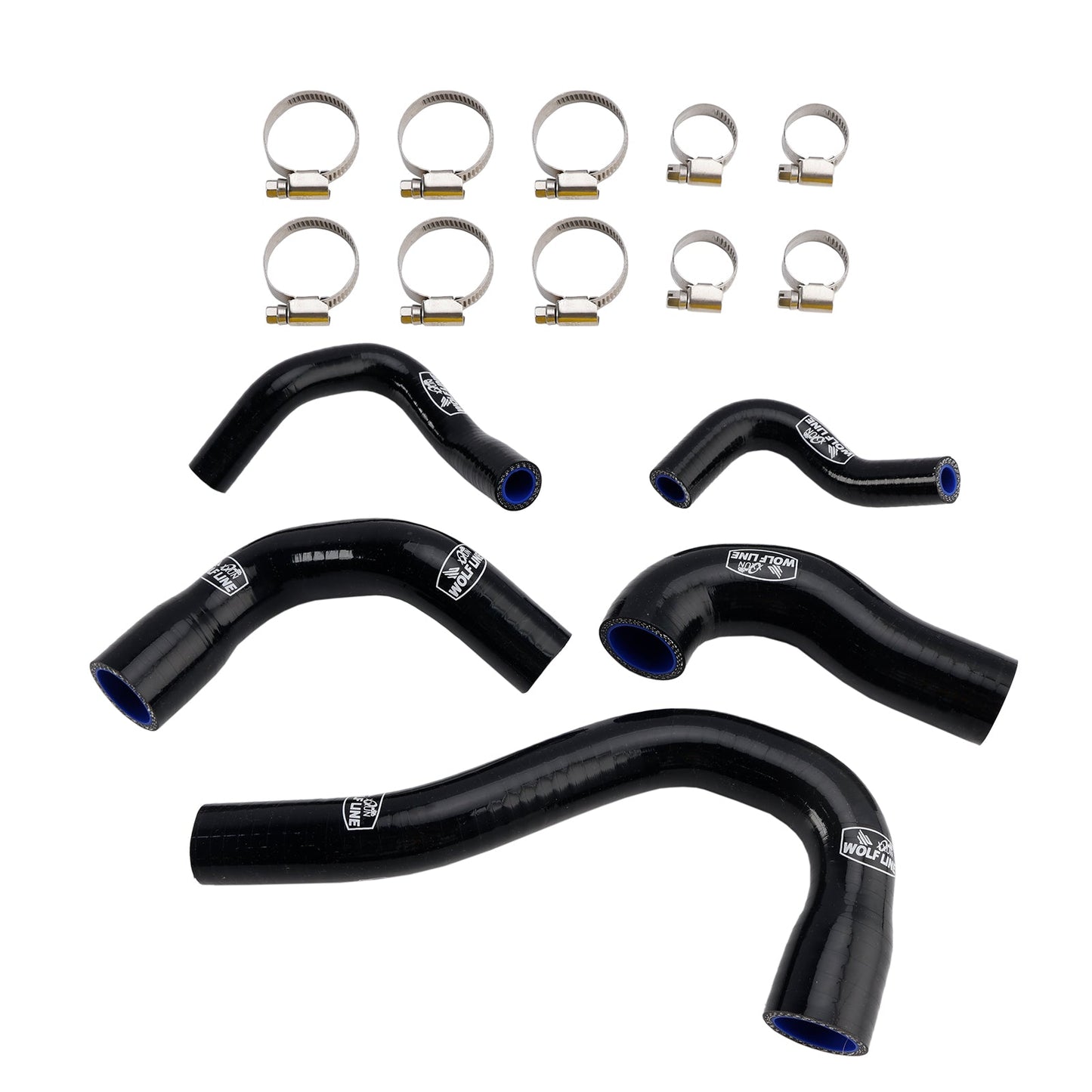 Yamaha MT-09 XSR900 Tracer 9/GT tutti gli anni Tubo refrigerante radiatore in silicone
