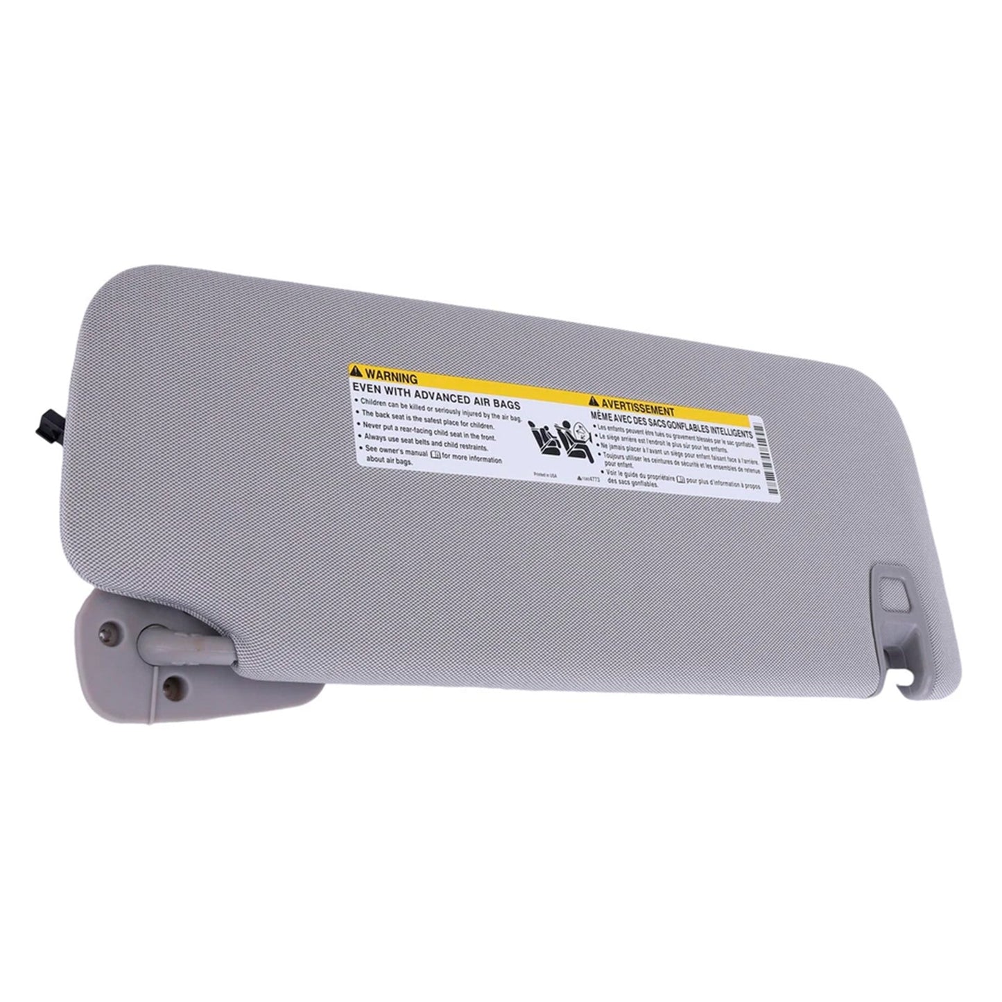 Visiera parasole sinistra grigia 85220-F0100TTX per Hyundai Elantra 16-19