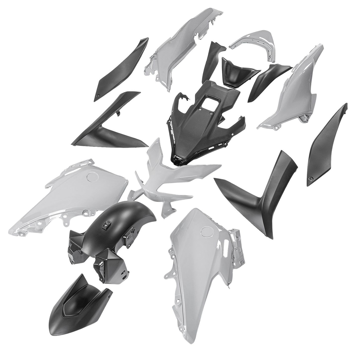 Kit carenatura carrozzeria in plastica ABS ad iniezione per Yamaha T-MAX 560 2022-2024 02#