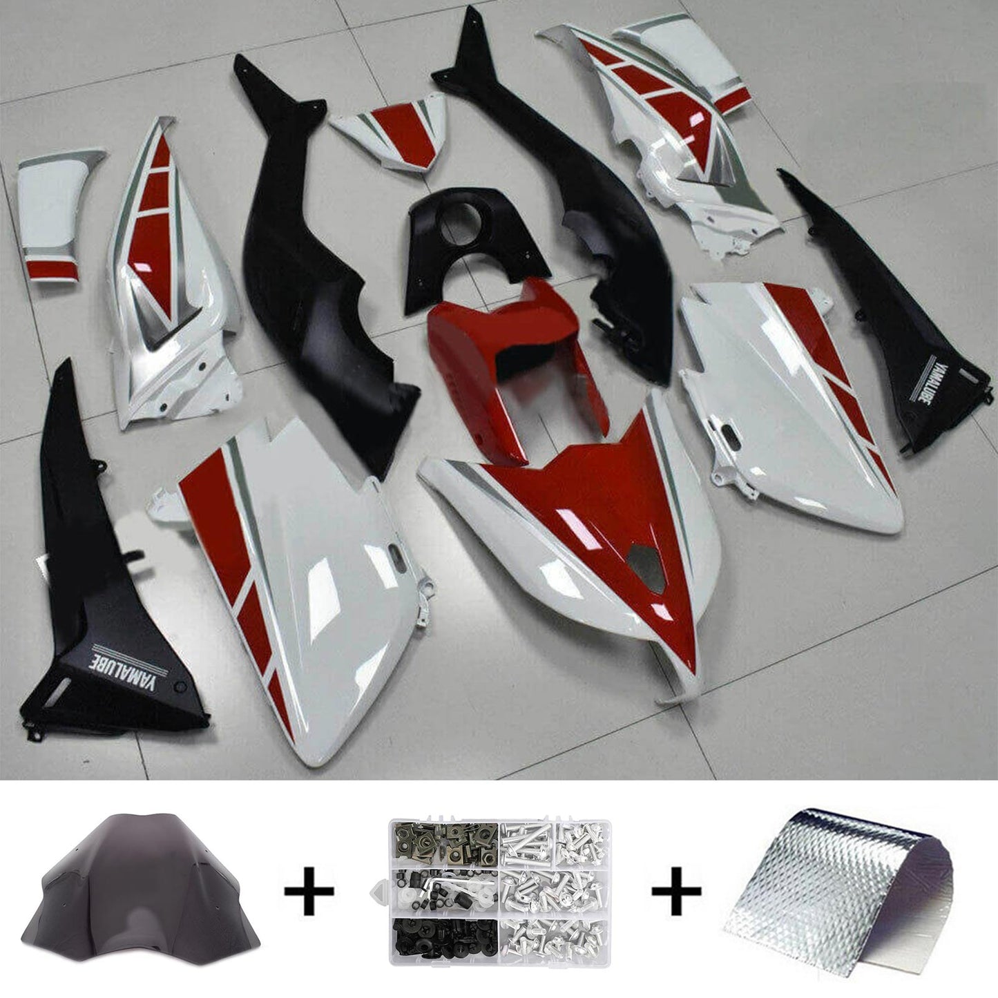 Kit di carenatura Codografia adatta per Yamaha T-Max TMAX530 2012-2014