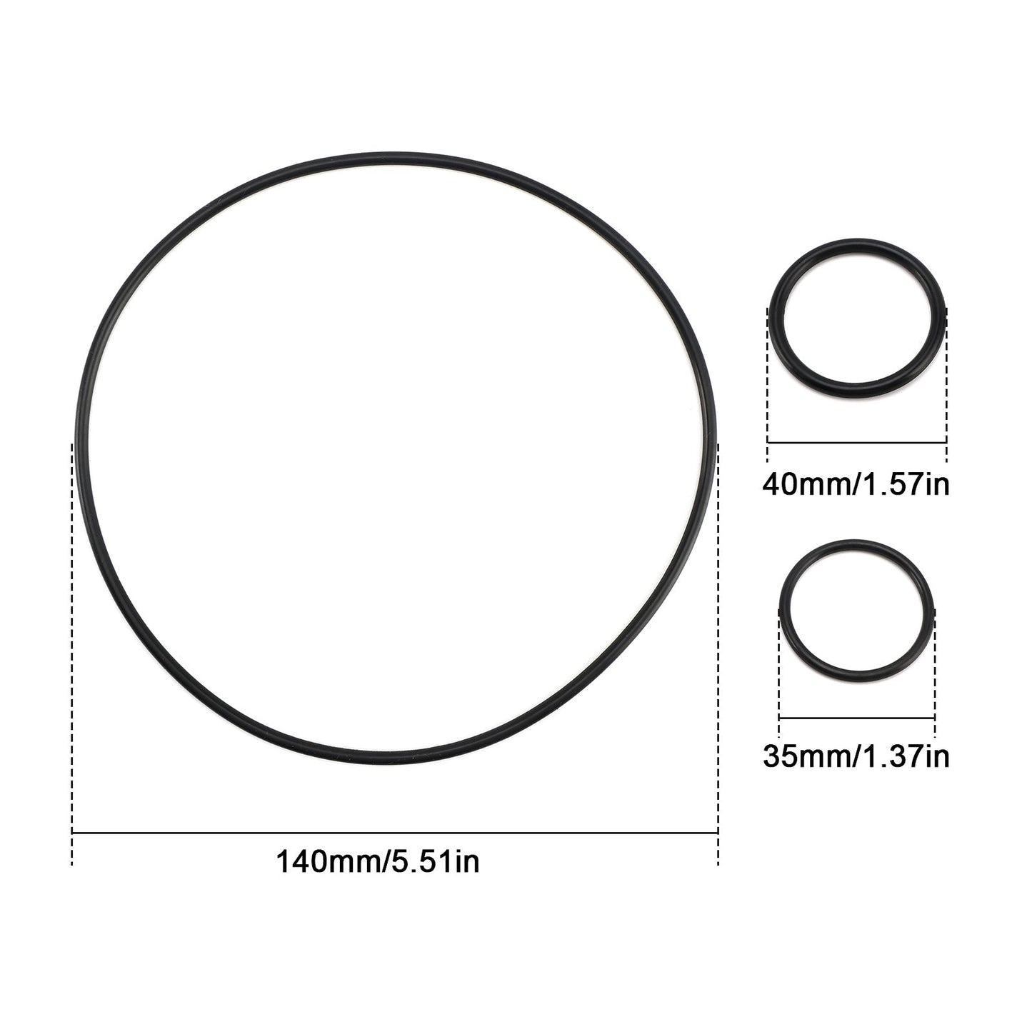 Guarnizioni O-ring sfiato basamento motore Volvo D11 D13 D16 21976104