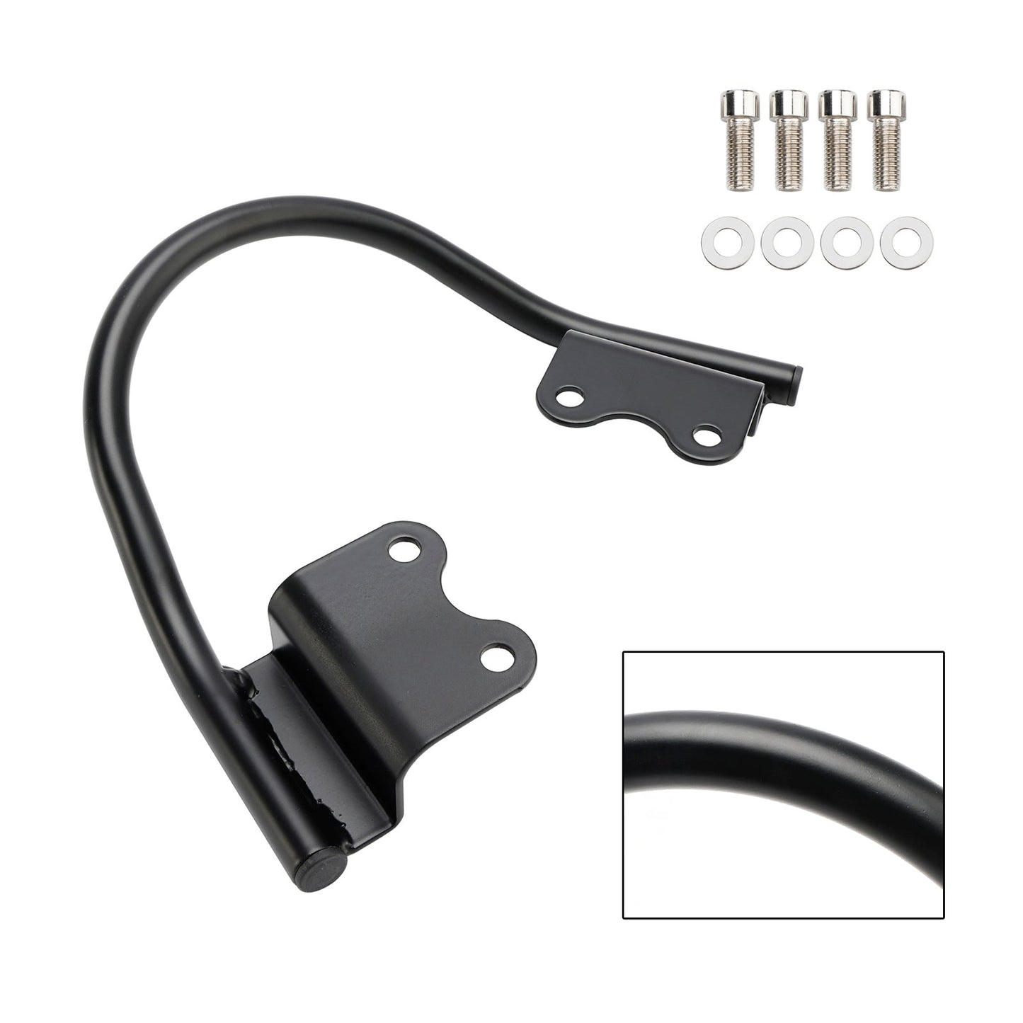 Supporto per bracciolo passeggero adatto per Street Twin 900 1200 Street Scrambler 900 Bonneville T100 T120 16-25