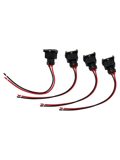 4-EV1 Connettore per iniettore di carburante, clip a treccia, sgancio rapido, adatto per Daewoo