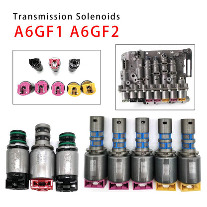 Kit solenoidi trasmissione HYUNDAI SOUL 1.6L 2.0L 8 pezzi A6GF1 A6GF2 del 2011