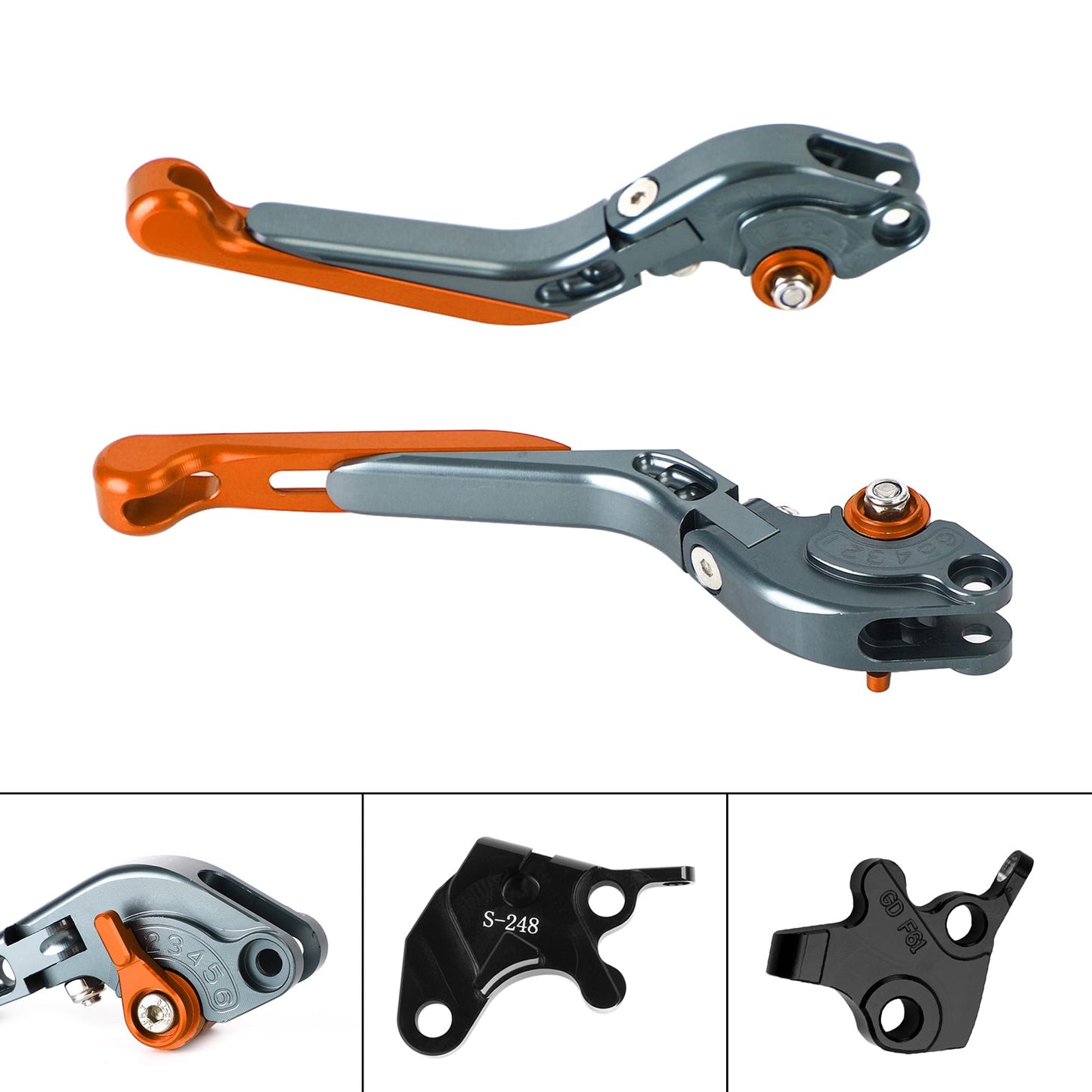 Leva freno frizione regolabile YAMAHA YZF R125 2008-2011