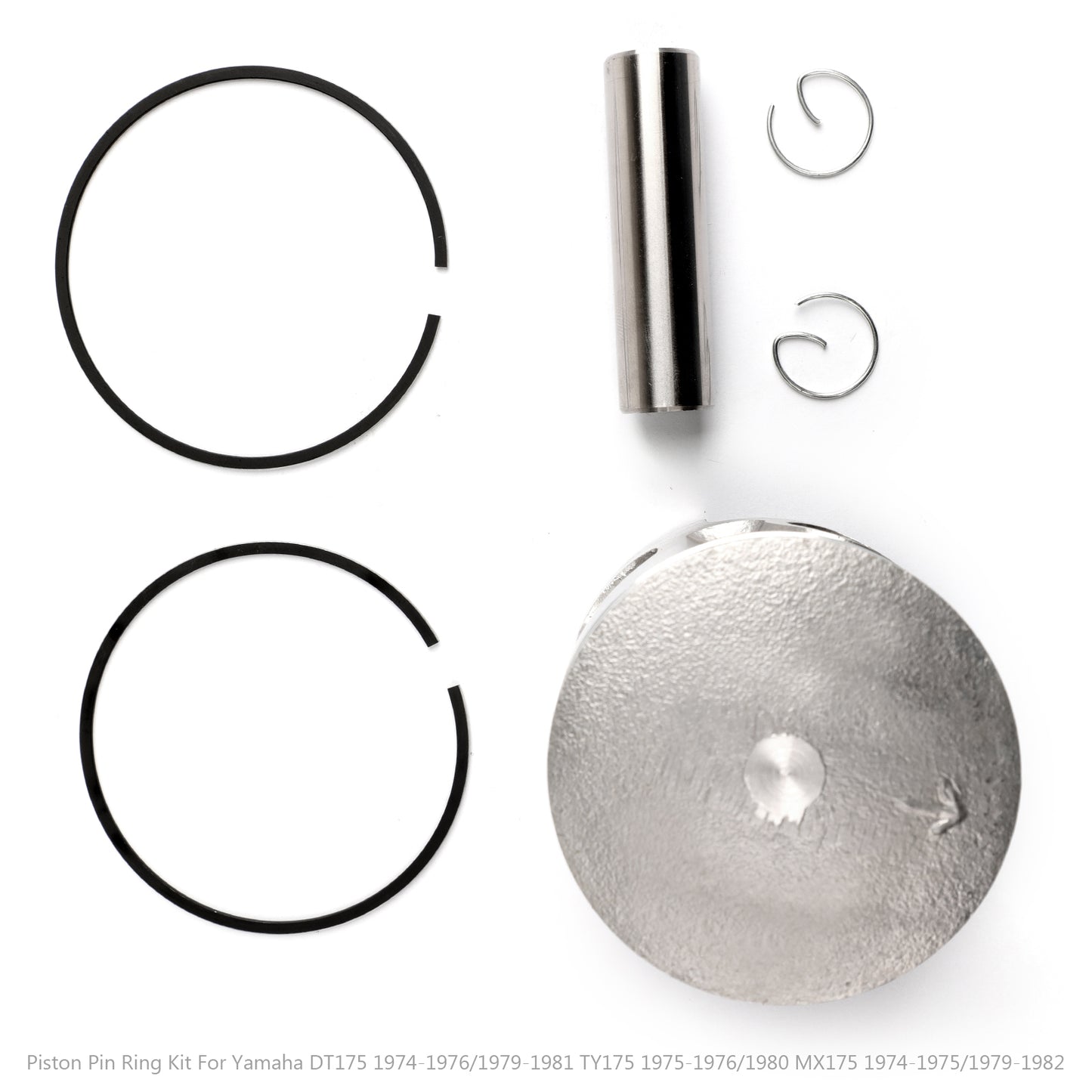 Kit Pistone Completo 67.00Mm 2N5-11610-00 Per Yamaha Dt175 Mx175 Yt175 74-81