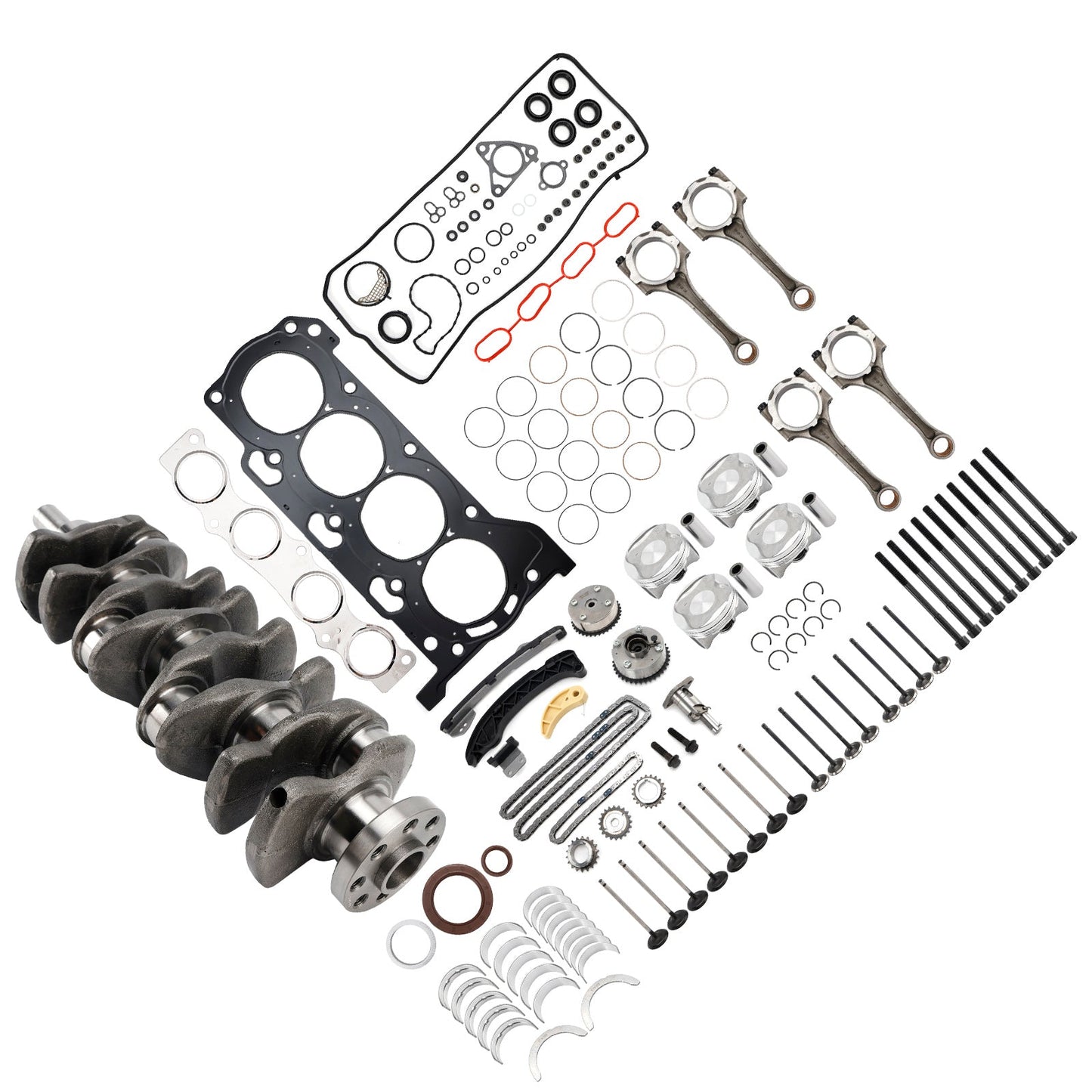 Kit di revisione e ricostruzione del motore TOYOTA COROLLA 1.8L 2020, bielle, distribuzione 2ZR-FE 11791-22020