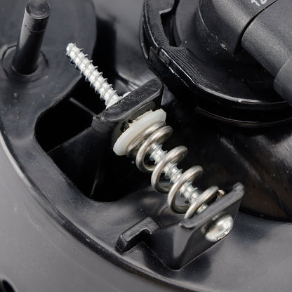 Coppia di fari fendinebbia anteriori con lampadine per Ford Expedition 2007-2014, lenti trasparenti