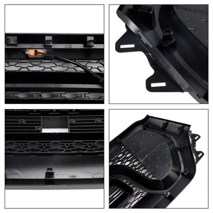 Griglia superiore del cofano a nido d'ape nera per Dodge Ram 1500 2019-2024