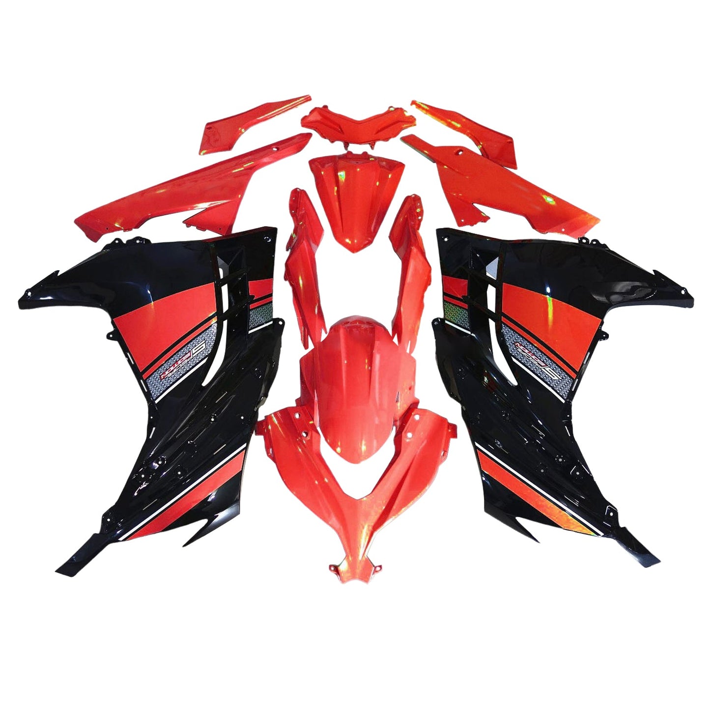 Kit carenatura iniezione in plastica ABS adatto per Kawasaki EX300 Ninja300 2013-2024