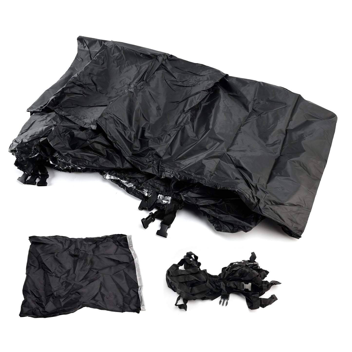 Copertura impermeabile universale per barche 16-18Ft 210D nera per barche Rt175 del ranger