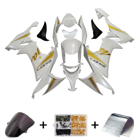 Kit carenatura iniezione in plastica ABS adatto per Kawasaki ZX10R 2008-2010
