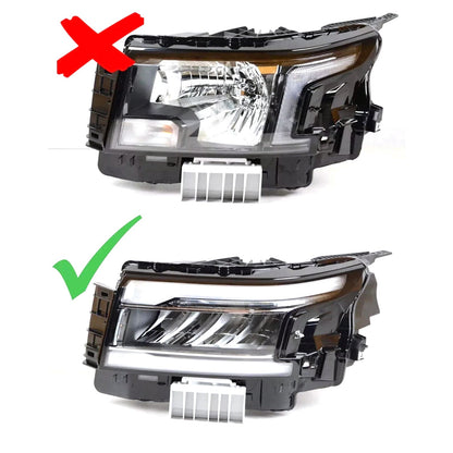 Faro anteriore sinistro a LED con luci diurne (DRL) per Nissan Frontier 2022-2025, codice 26010-9BU0D