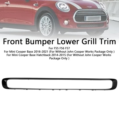 Rivestimento inferiore della griglia del paraurti anteriore 51117355238 per Mini F55 F56 F57 2014-2023