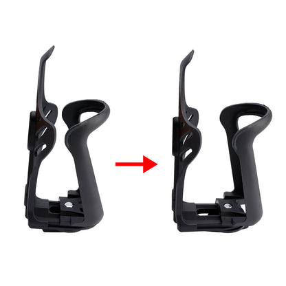 Gancio porta casco e porta bottiglia per Yamaha X-Max 300 2023-2025 nero