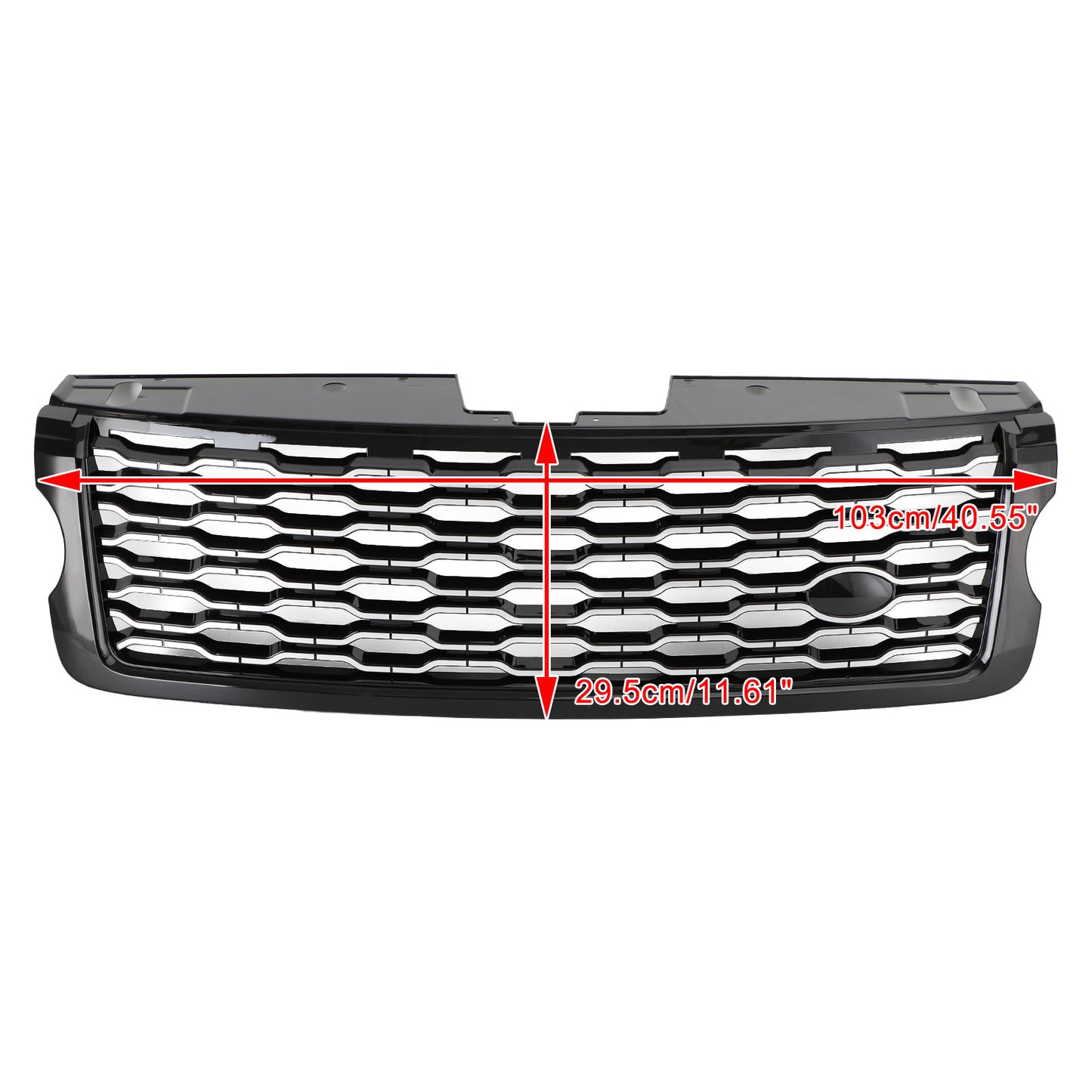 Chrome Front Bumper Upper Grille Per Land Rover Range Rover Vogue L405 2013-2017