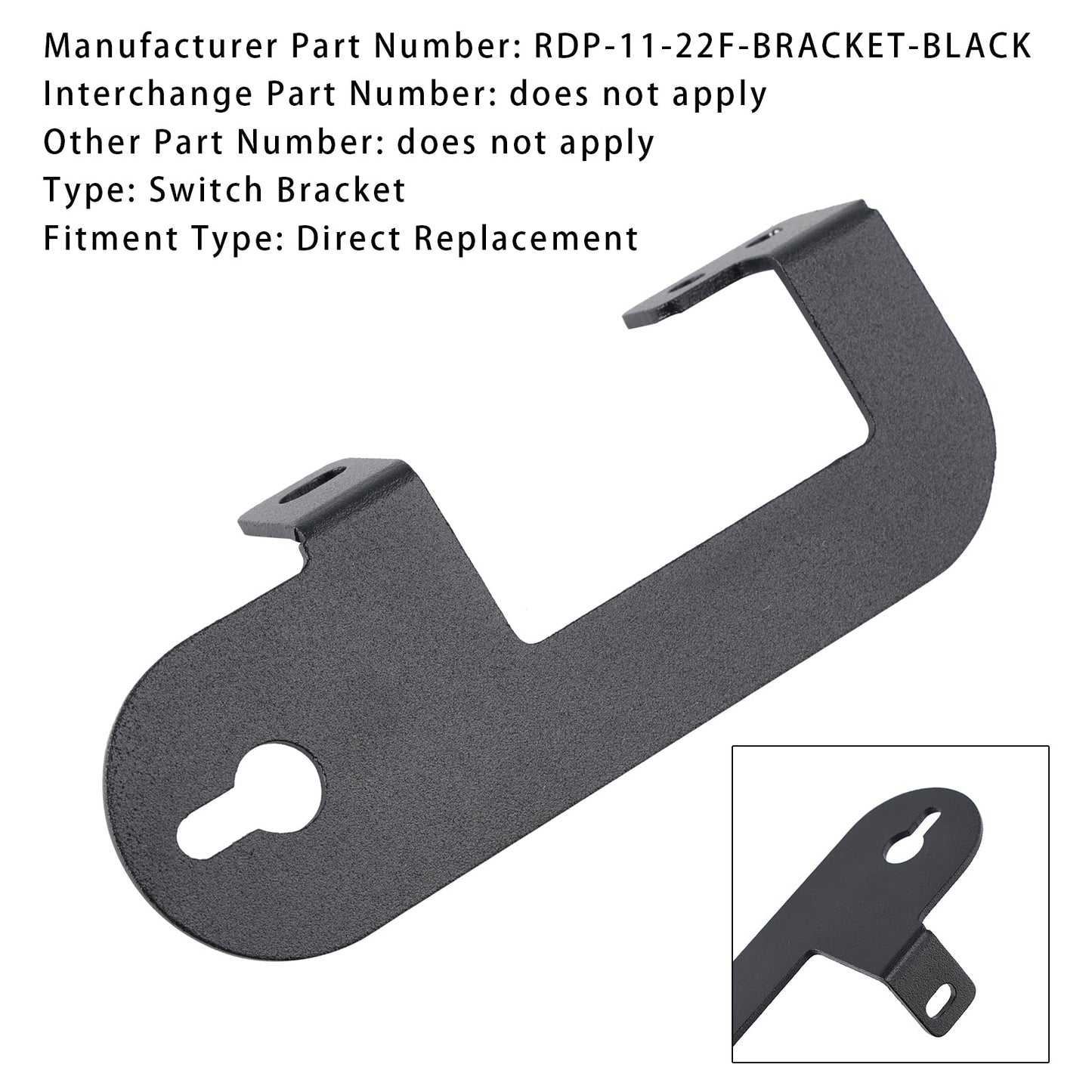 Staffa interruttore cambio al volo per Ford F-250/F-350 Super Duty 1999-2022 RDP-11-22F