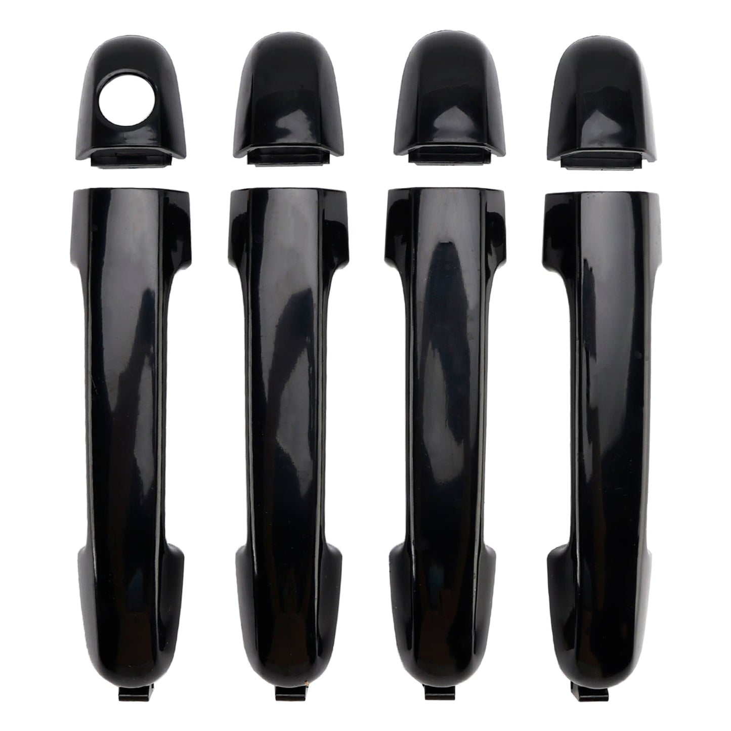 Maniglia esterna per porta anteriore/posteriore sinistra/destra, 4 pezzi, per Hyundai i20 PB 2009-2015