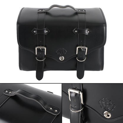 Nessuna perforazione richiesta sella Borsa per sedile posteriore per moto Borsa posteriore per coda Borsa da viaggio impermeabile Deposito per casco Generico