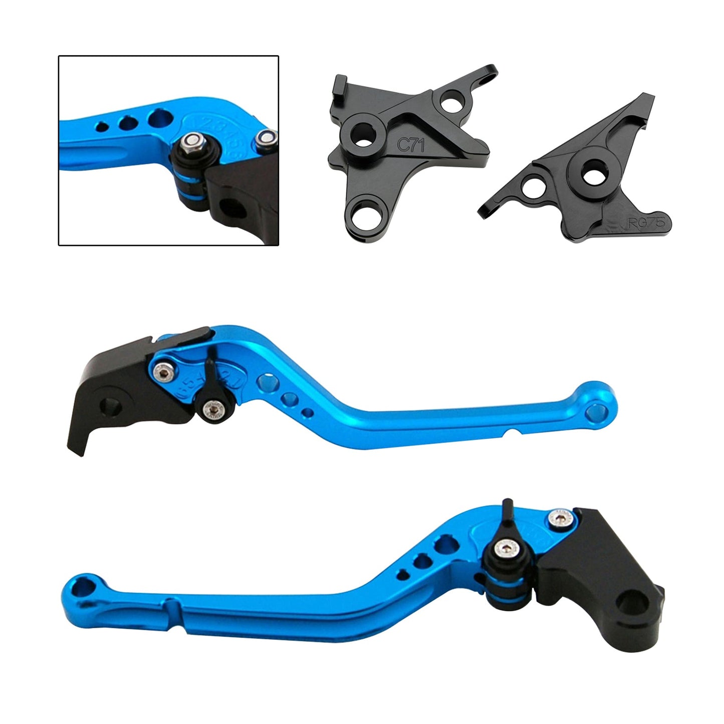 Leva frizione freno lunga adatta per BMW R NINE T /PURE/RACER 2017-2023