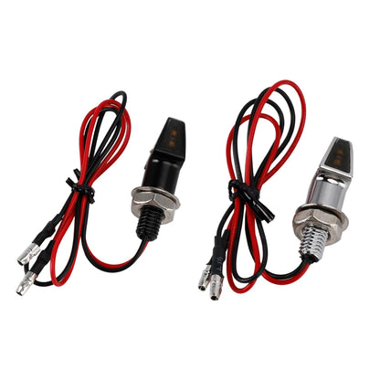 Indicatore di direzione a LED da 12 V, 8 mm, universale per moto Yamaha